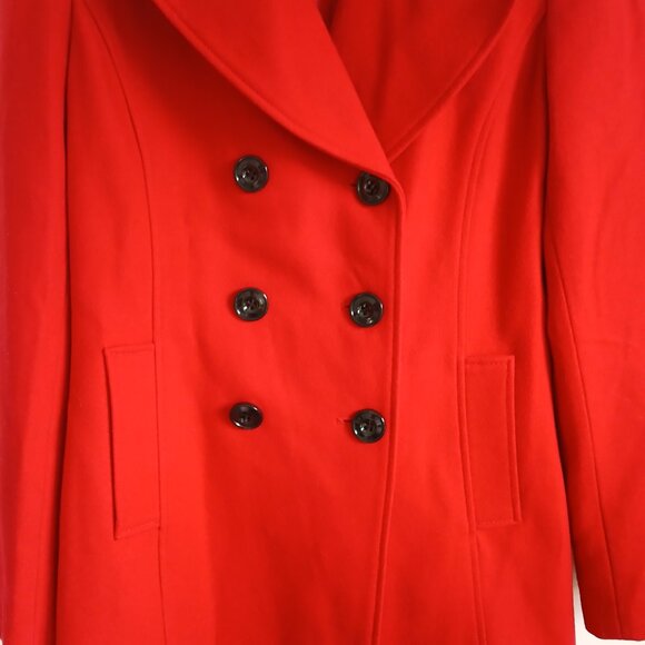 Jones New York - Red Jacket- Size 8-Fully Lined - Picture 3 of 6